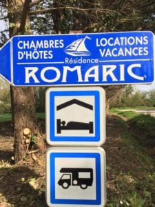 Panneau d&#039;entrée de la Résidence Romaric - Jard sur Mer - Chambre d&#039;hôtes - Location