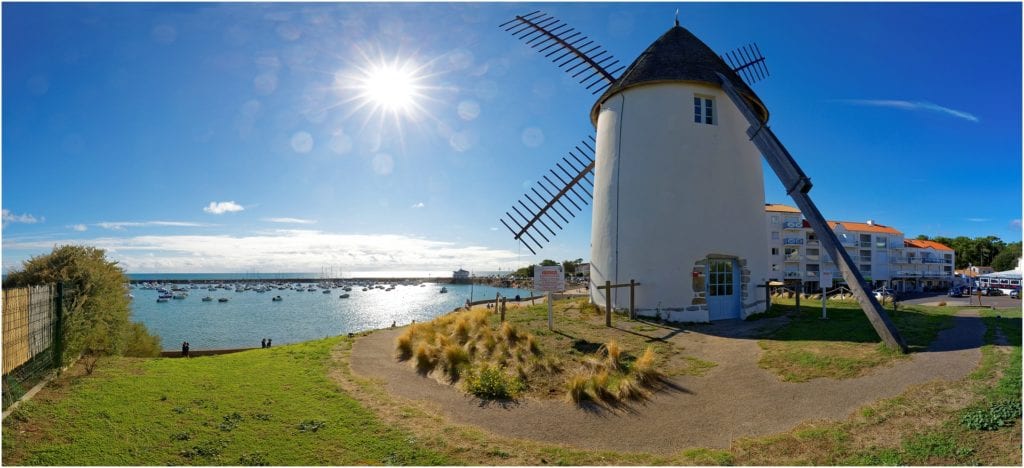 Moulin au port de Jard-sur-Mer - Vendée -