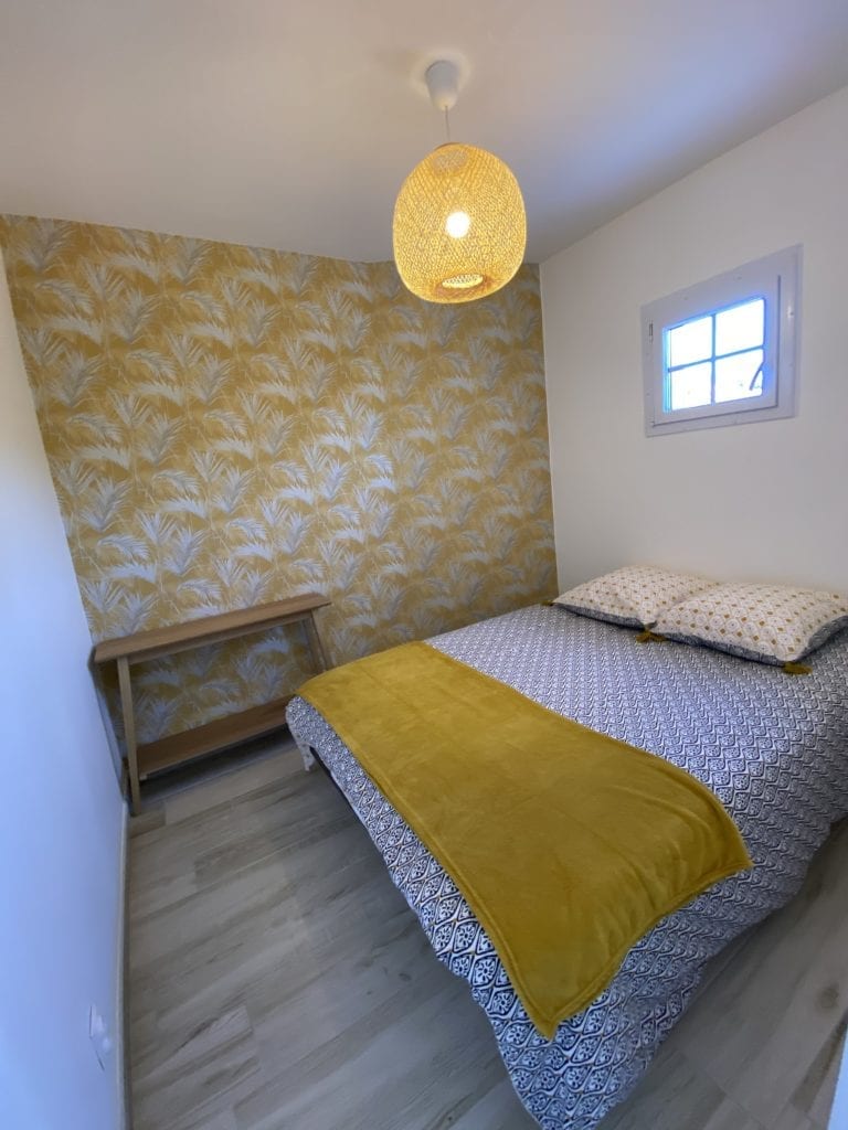 Location appartement Jard-sur-Mer Vendée chambre/salon lit équipé salle de bain vacances été famille groupe amis